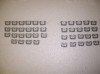 WINDSHIELD & REAR WINDOW MOLDING CLIPS 42